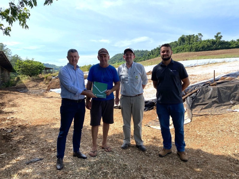 Programa de melhoramento genético destina sêmen sexado e tanques água a produtores do Laticínios Cotrifred