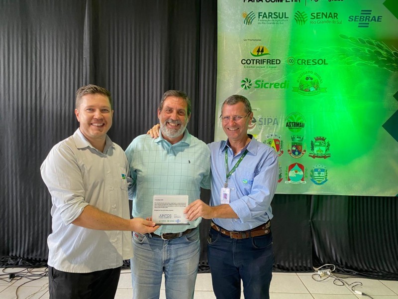 Programa Juntos para Competir encerra trabalho de assistência a grupo de produtores na região do Médio Alto Uruguai