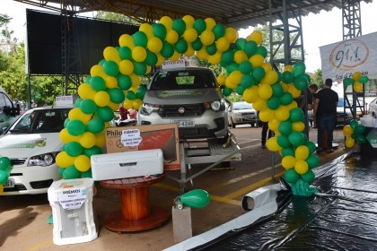 Programação de aniversário inicia com sorteio