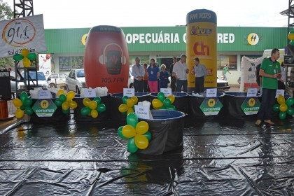 Programação de aniversário inicia com sorteio