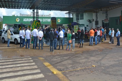 Programação de aniversário inicia com sorteio