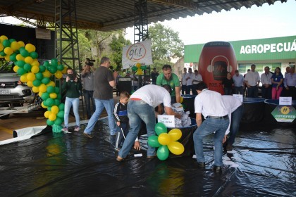 Programação de aniversário inicia com sorteio