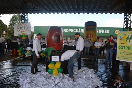 Programação de aniversário inicia com sorteio