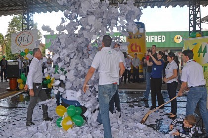 Programação de aniversário inicia com sorteio