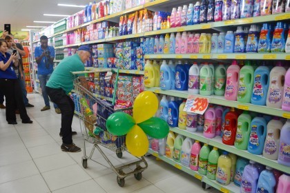 Programação de aniversário inicia com sorteio