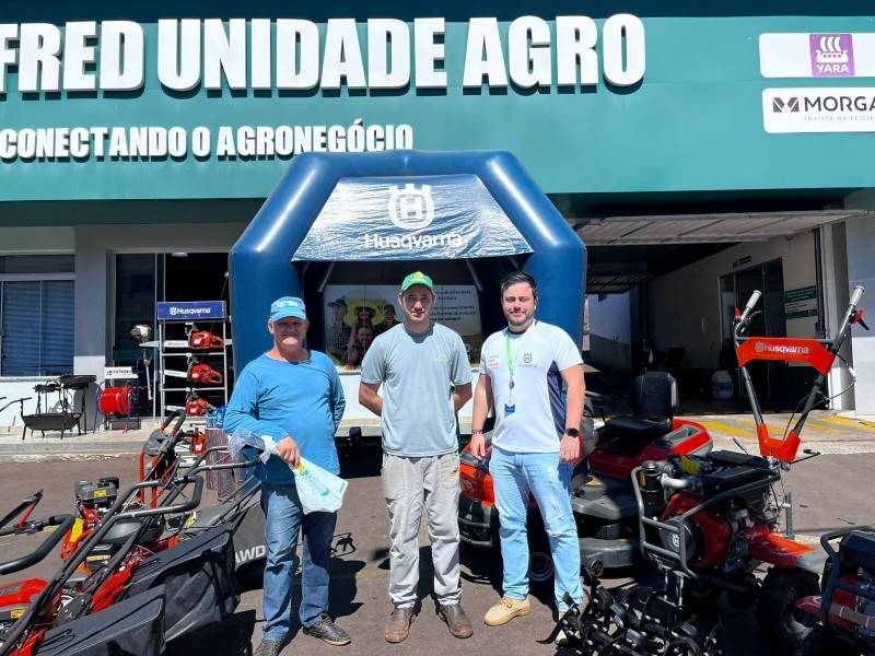 Semana da Husqvarna movimenta unidades da Cotrifred