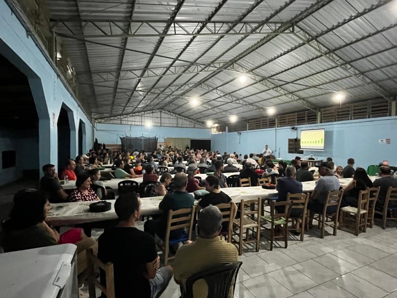 Taquaruçu do Sul e Vicente Dutra encerram ciclo de pré-assembleias da Cotrifred de 2025