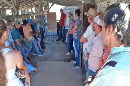 Tardes de Campo do projeto Meu Tambo Meu Futuro seguem sendo realizadas