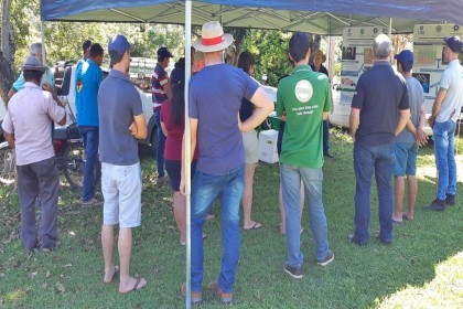 Tardes de Campo do projeto Meu Tambo Meu Futuro seguem sendo realizadas