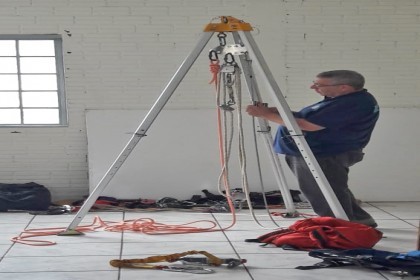 Treinamento de NR 33 e NR 35 é realizado com colaboradores