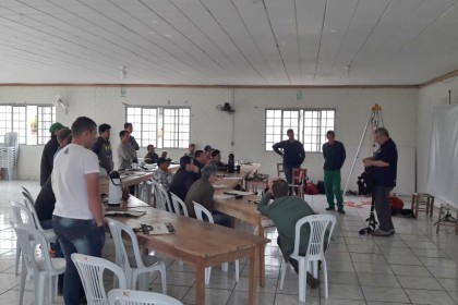 Treinamento de NR 33 e NR 35 é realizado com colaboradores