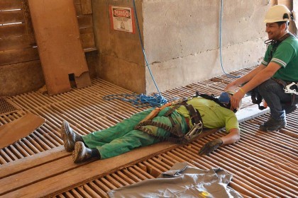 Treinamento de NR 35 é realizado com colaboradores