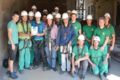 Treinamento de NR 35 é realizado com colaboradores