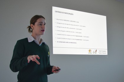 Treinamento é realizado com os colaboradores da COTRIFRED