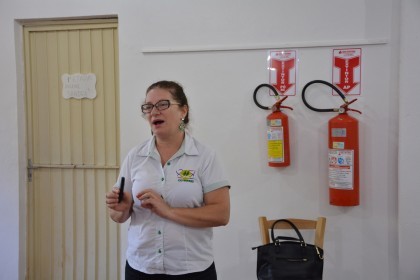 Treinamento é realizado com os colaboradores da COTRIFRED