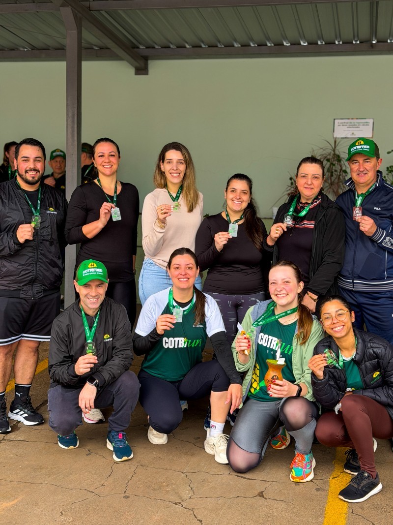 Treinão de colaboradores aquece os preparativos para a CotriRun 2026
