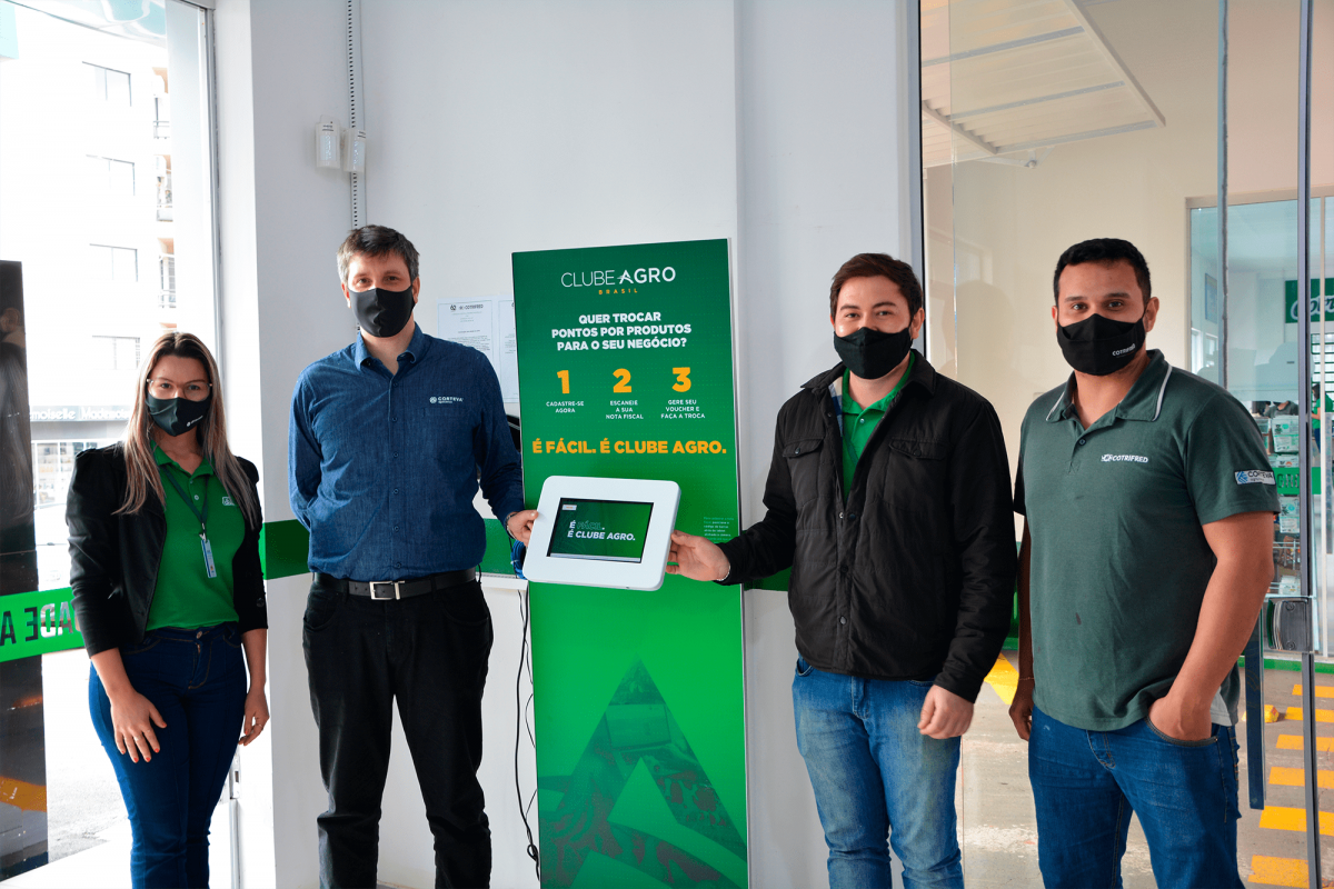 Unidade Agro é ponto para cadastro no Clube Agro Brasil